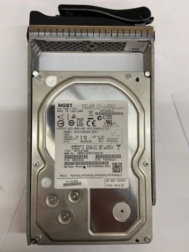 0B26930 – Netapp 4TB 7200 RPM SAS 3.5″ HDD for E-Series 12 bay DE1600, E2612,…