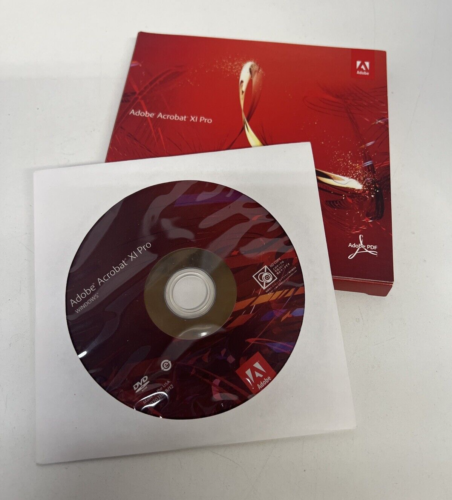 Adobe Acrobat XI 11 Pro Full Windows Licensed for 2 PC=RETAIL PERMANENT VERSION