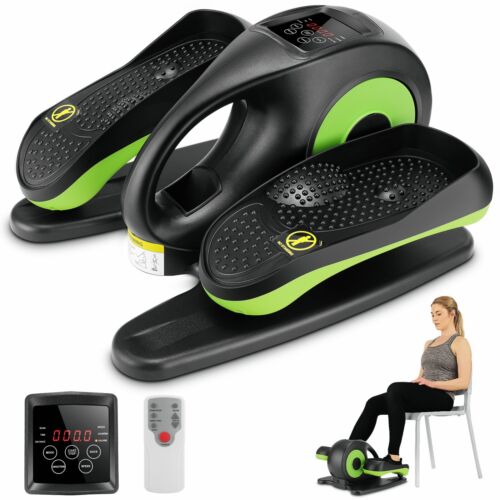 Electric Ellipse Leg Exerciser Under Desk Elliptical Seated Foot Pedal Exerciser