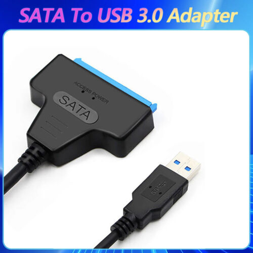 USB 3.0 to 2.5″ SATA III Hard Drive Adapter Cable/UASP -SATA to USB3.0 Converter