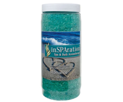 inSPAration Aromatherapy Crystals Hot Tub & Bath – Romance – 19.5oz