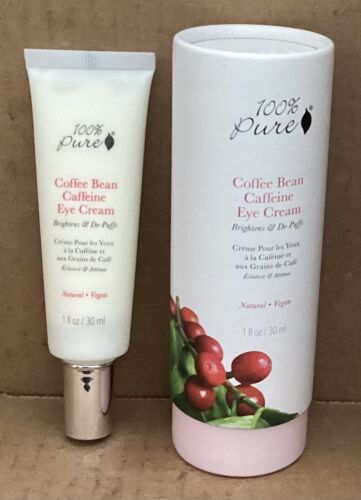 100 pure coffee bean caffeine eye cream 1oz