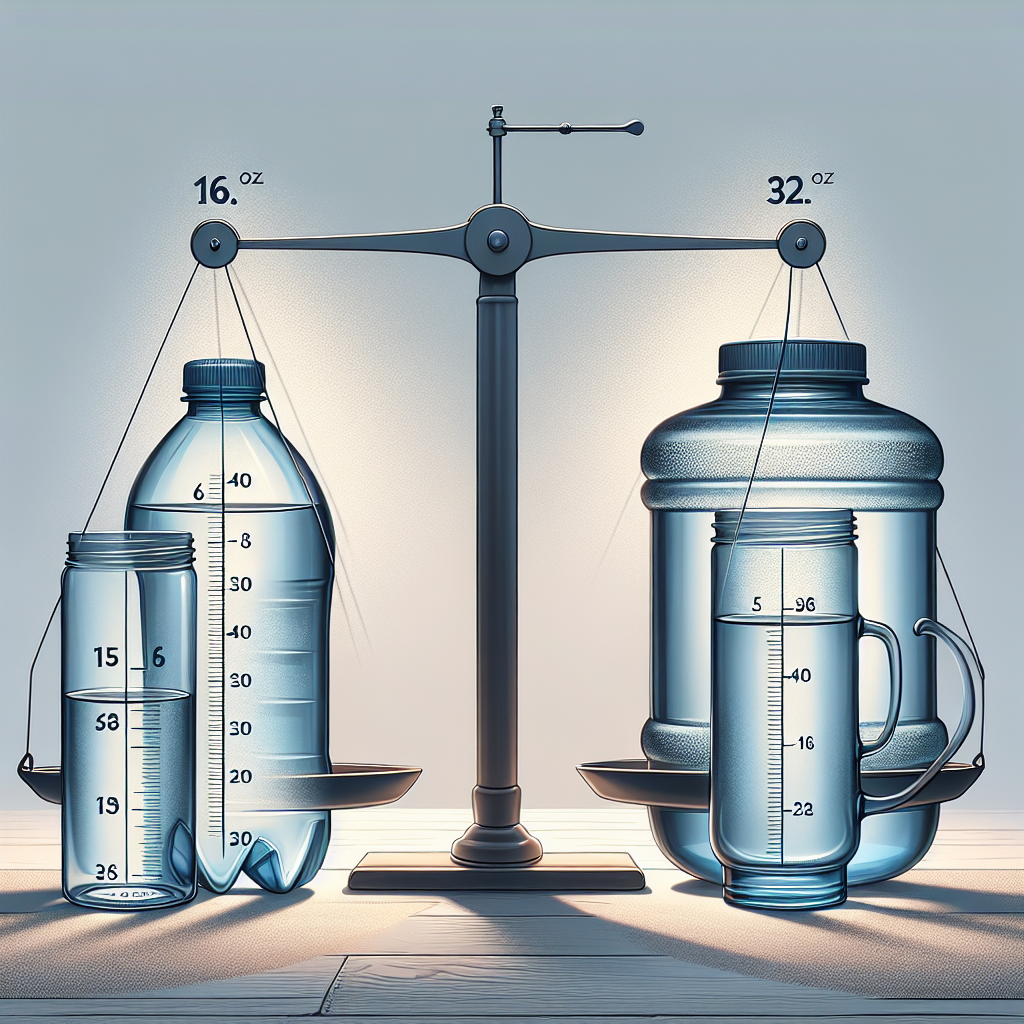 16-Ounce Vs. 32-Ounce: Which Size is Best for You?