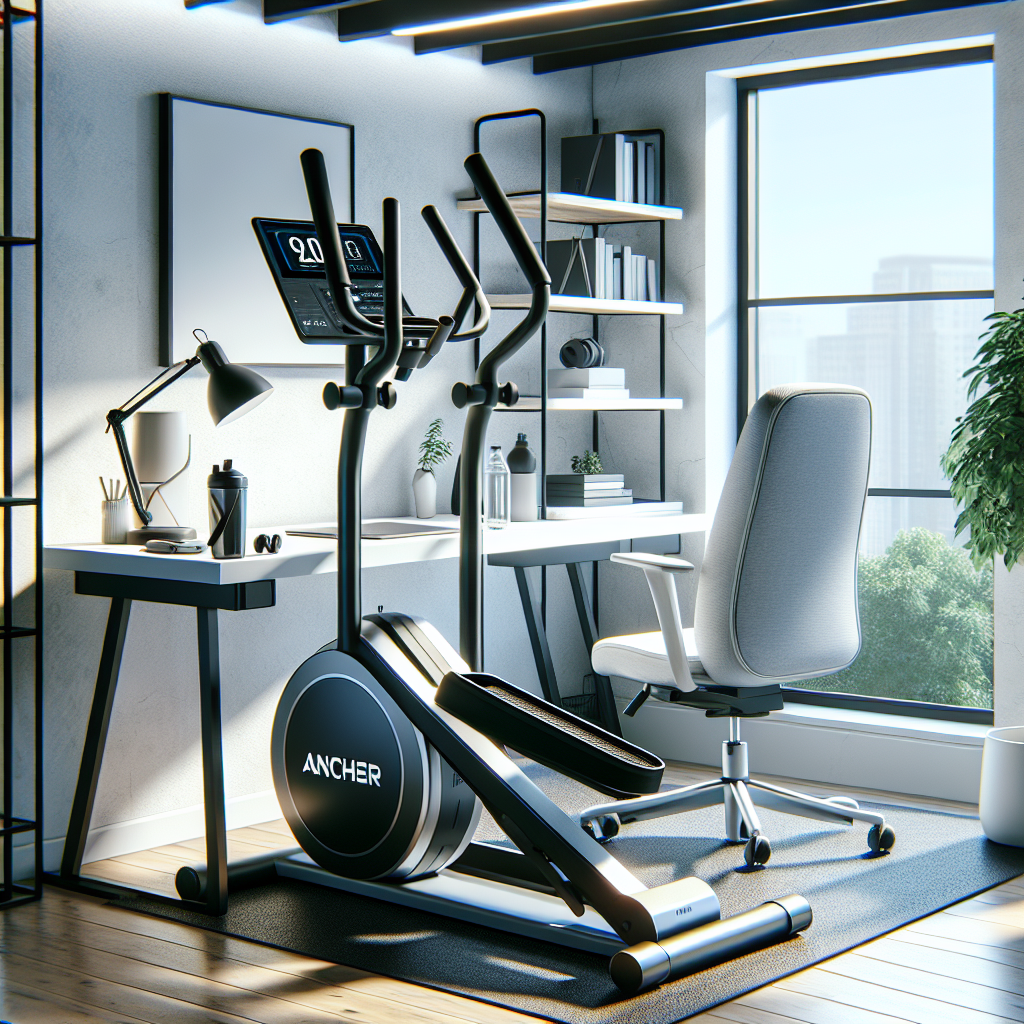 Innovative Fitness Solution: The ANCHEER Under Desk Elliptical Machine