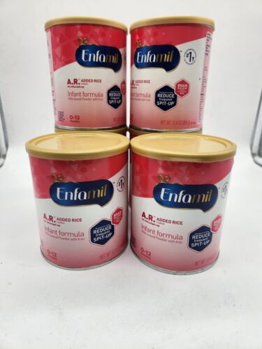 6 CANS Enfamil A.R. Added Rice Formula for Spit-Up Powder 12.9oz  Exp   06/25