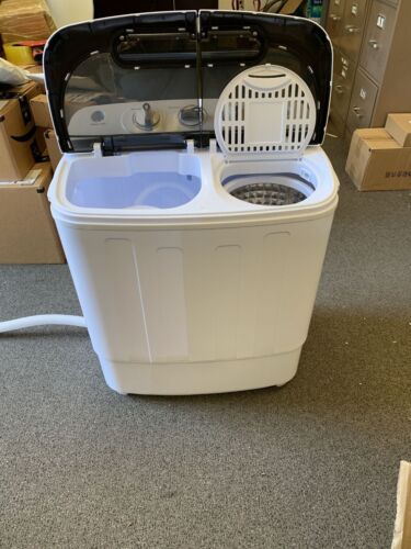 Compact Portable Washer & Dryer with Mini Washing Machine and Spin Dryer