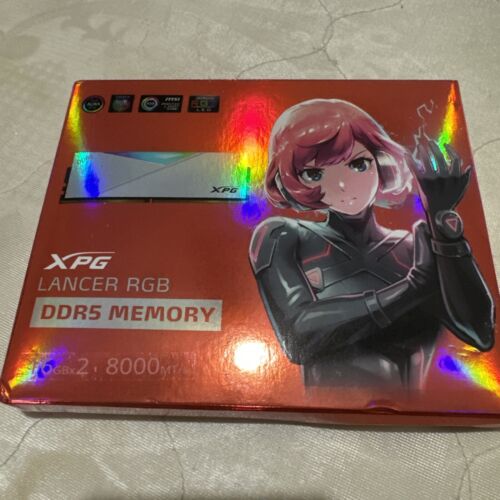 XPG LANCER 32GB (2 x 16GB) 288-Pin PC RAM DDR5 8000 (PC5 64000) AX5U8000C3816G