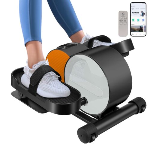 Under Desk Elliptical Electric Seated Pedal Exerciser Ellipse Leg for Seniors