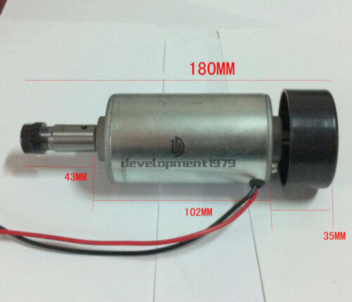 2.2KW Water Cooled Spindle Motor 220V ER20 Engraving CNC Router High Speed