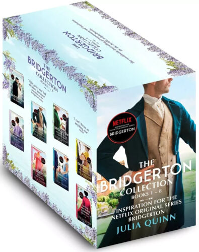 The Bridgerton Collection Box Set: Books 1-8 By Julia Quinn NEW Paperback