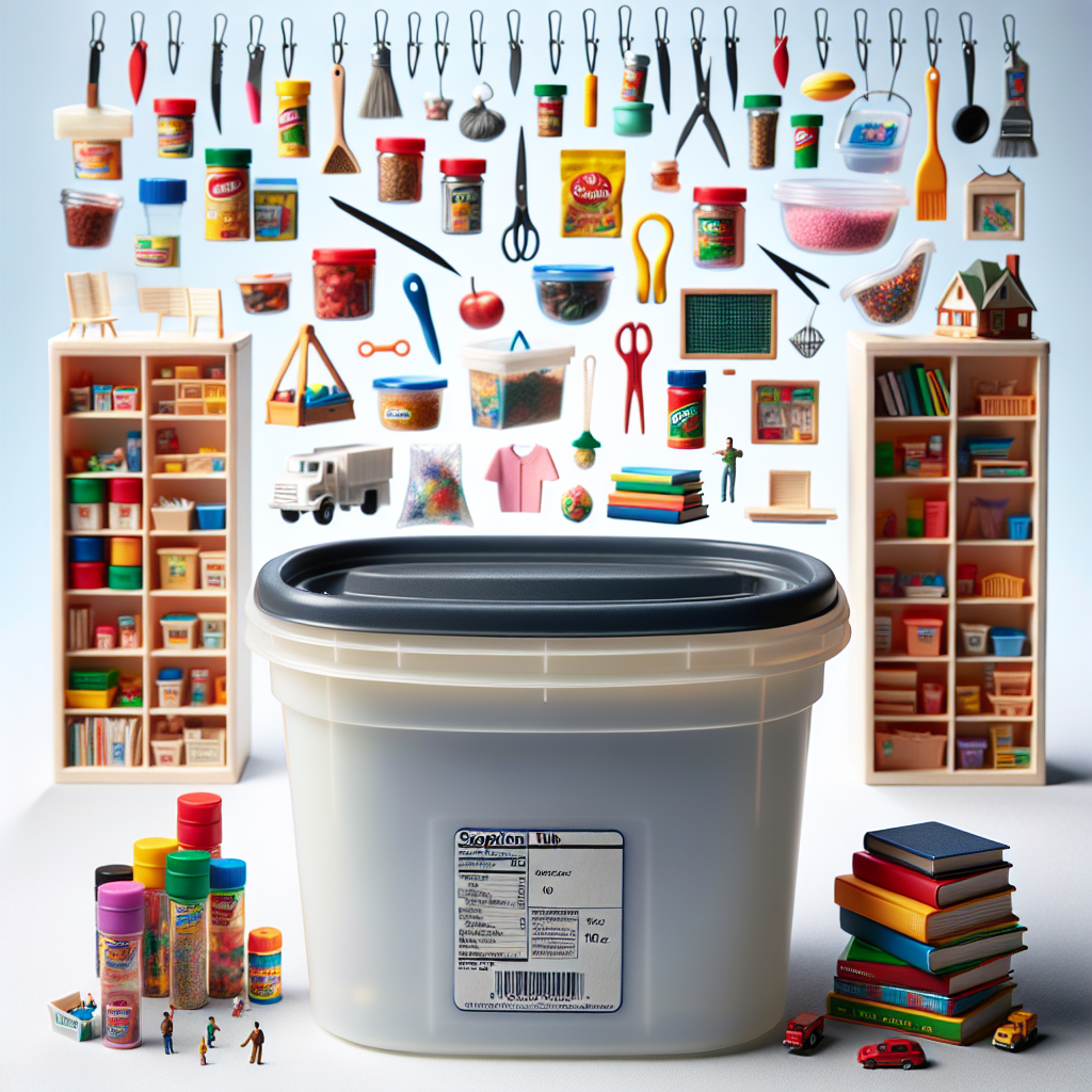 Discover the Versatility of the 19.5 Oz Tub for Storage and Organization