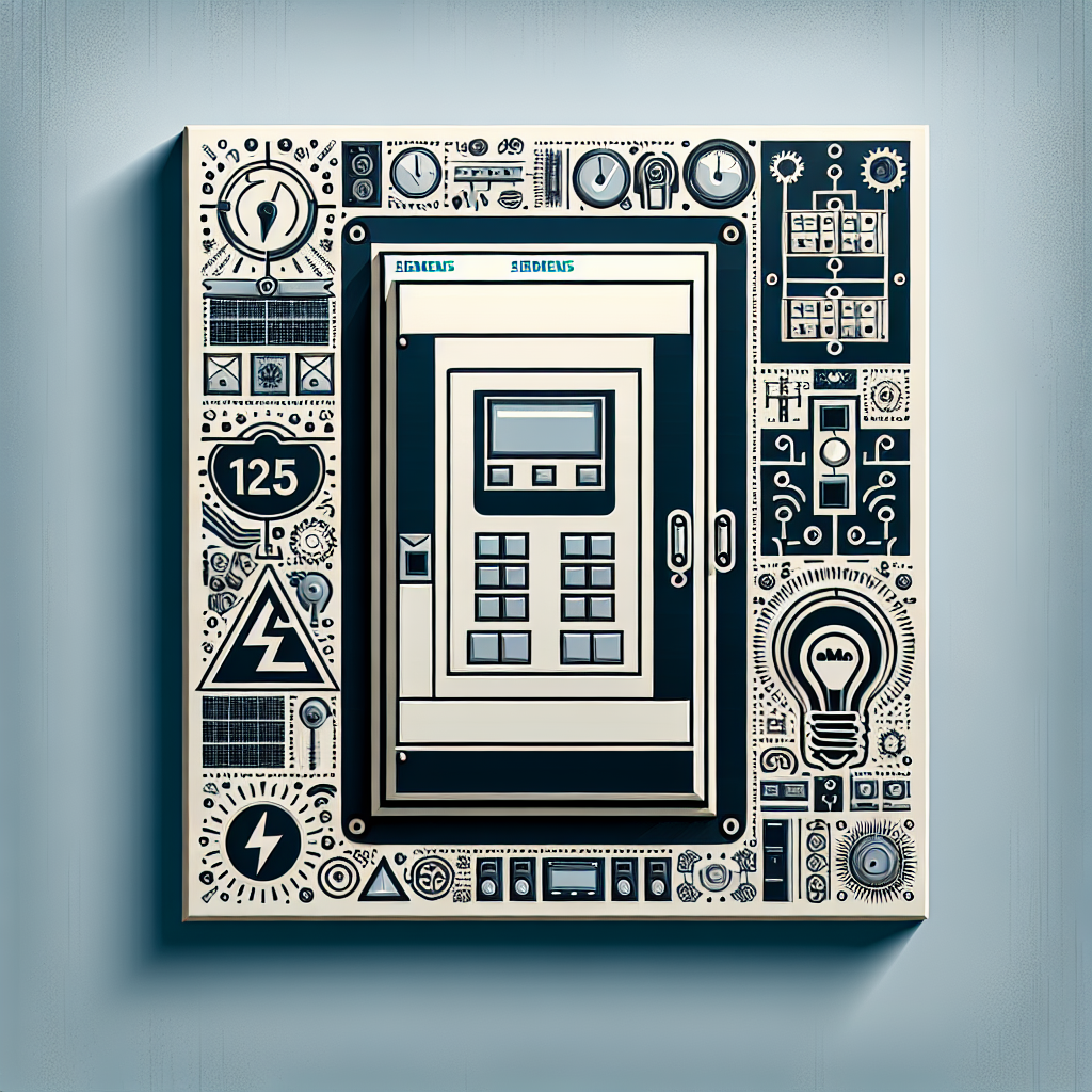 Understanding the Features and Benefits of the Siemens W0816ML1125CU 125 Amp Panelboard