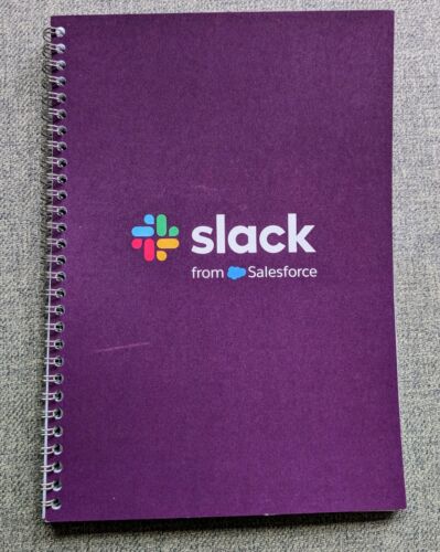 Slack Salesforce Software CRM Notebook Unused