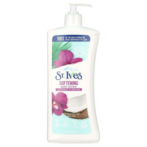 St. Ives Softening Body Coconut and Orchid Lotion (21oz)