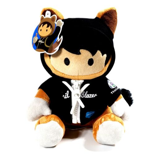 New Salesforce Astro Plush Raccoon Mascot Trailblazer Stuffed Animal Toy