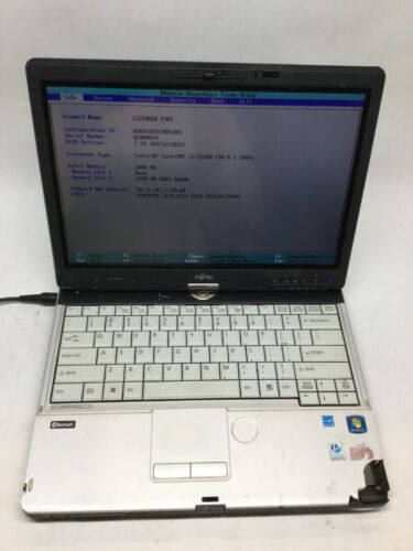 Fujitsu LifeBook T901 13″ Laptop Intel Core i5-520M 2GB RAM-C-GRADE-MZ