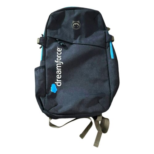 Salesforce Dreamforce Backpack Laptop Bag Adult Blaze Your Trail Navy Blue 18”