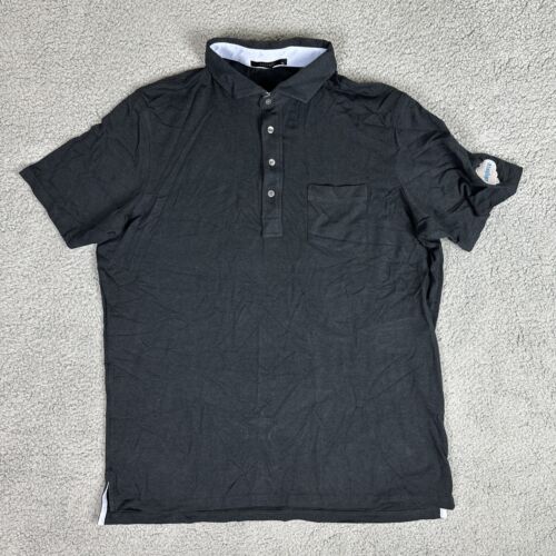 Greyson Golf Polo Mens XL Charcoal Stretch Pima Cotton Shirt Salesforce