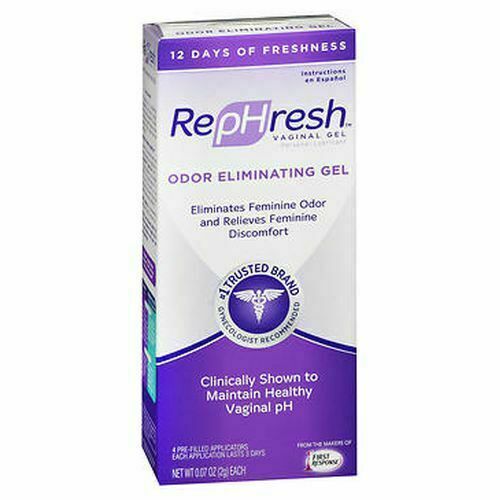 RepHresh Odor Eliminating Vaginal Gel – 4 Count