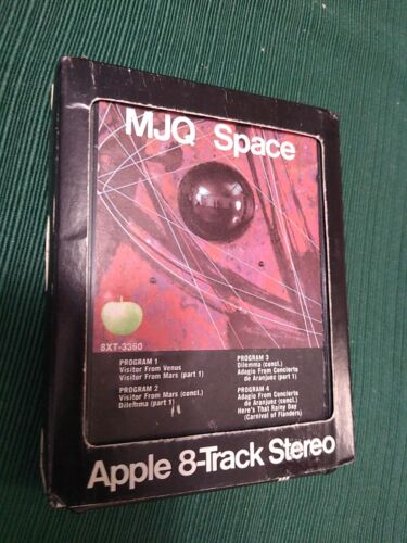 Modern Jazz Quartet  SPACE 8-Track Tape w/ sleeve APPLE BEATLE Lennon McCartney