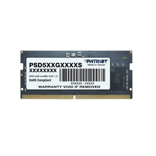 Patriot SL 8GB 16GB 24GB 32GB DDR5 4800MHz 5600MHz SODIMM 262-Pin Laptop Memory