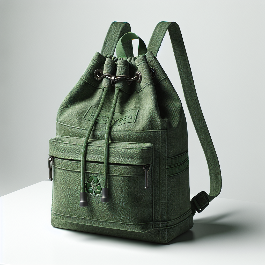 Go Green in Style: The Salesforce Salesblazer Recycled Cotton Cinch Bag Backpack Tote