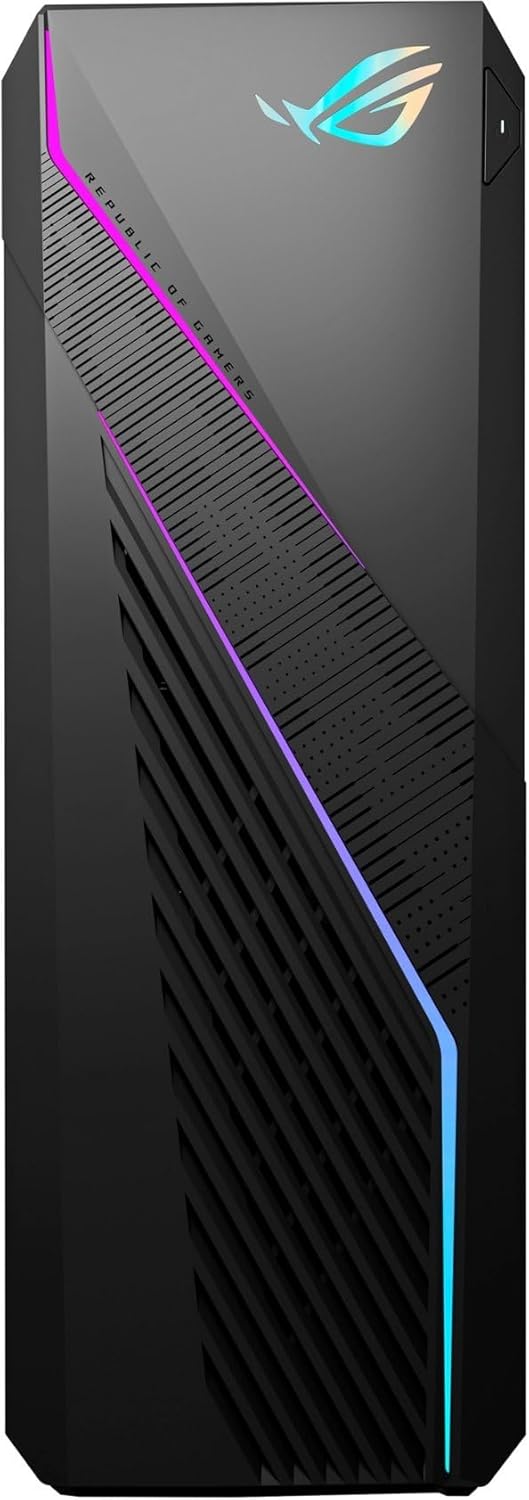 ASUS ROG Strix G16CH Gaming Desktop Computer – 14th Gen Intel Core i9-14900K 24-Core up to 6.0 GHz, 128GB RAM, 512GB NVMe SSD + 1TB HDD, GeForce RTX 4060 Ti 8GB GDDR6, RGB Case, Windows 11 Home