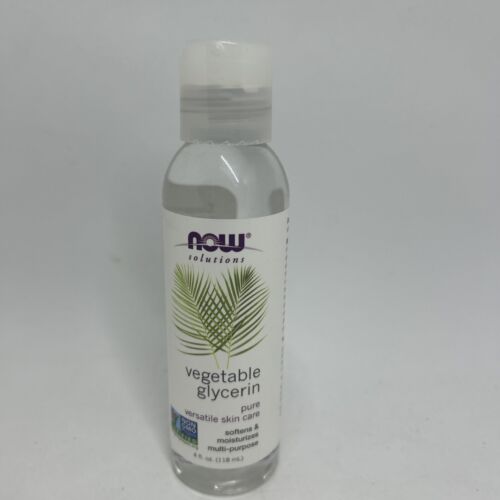 NOW Foods, Vegetable Glycerin, 4 fl oz (118 ml)