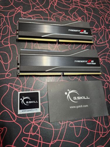 G.SKILL Trident Z5 Neo RGB Series 32GB (2 x 16GB) 288-Pin RAM AMD EXPO DDR5 6400