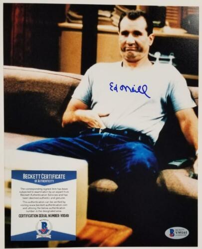 Ed O’Neill autograph signed Married With Children 8×10 Photo #3 Beckett BAS COA