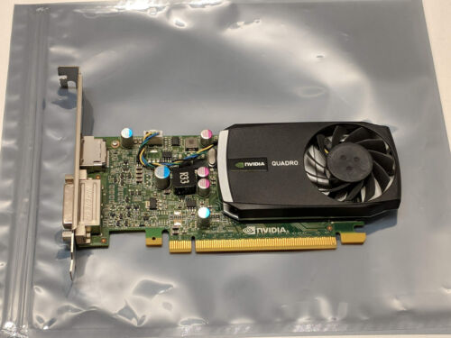 HP NVIDIA Quadro 400 512 MB GDDR3 DVI Display Port Graphics Card Quadro 400