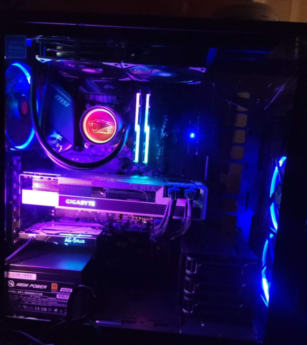 High-End Gaming PC – Intel i9-10900KF, RTX 3080, 64GB RAM, Liquid Cooled