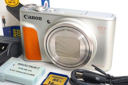 [MINT] Canon PowerShot SX740 HS 20.3MP Optical x40 Digital Camera – Silver *1004