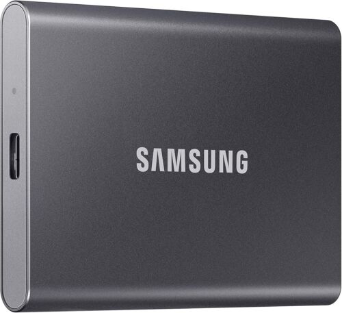 SAMSUNG T7 Portable SSD, 4TB External Solid State Drive Speeds Up to 1,050MB/