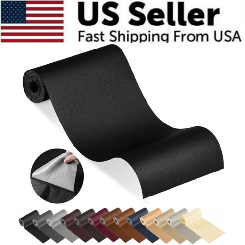 Leather Repair Kit Self-Adhesive Patch Stick on Sofa Clothing Car Seat Couch US