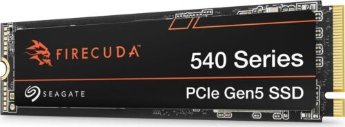 Seagate FireCuda 540 2TB M.2 2280 NVMe PCIe Gen5 x4 3D TLC 10,000MB/s SSD Drive