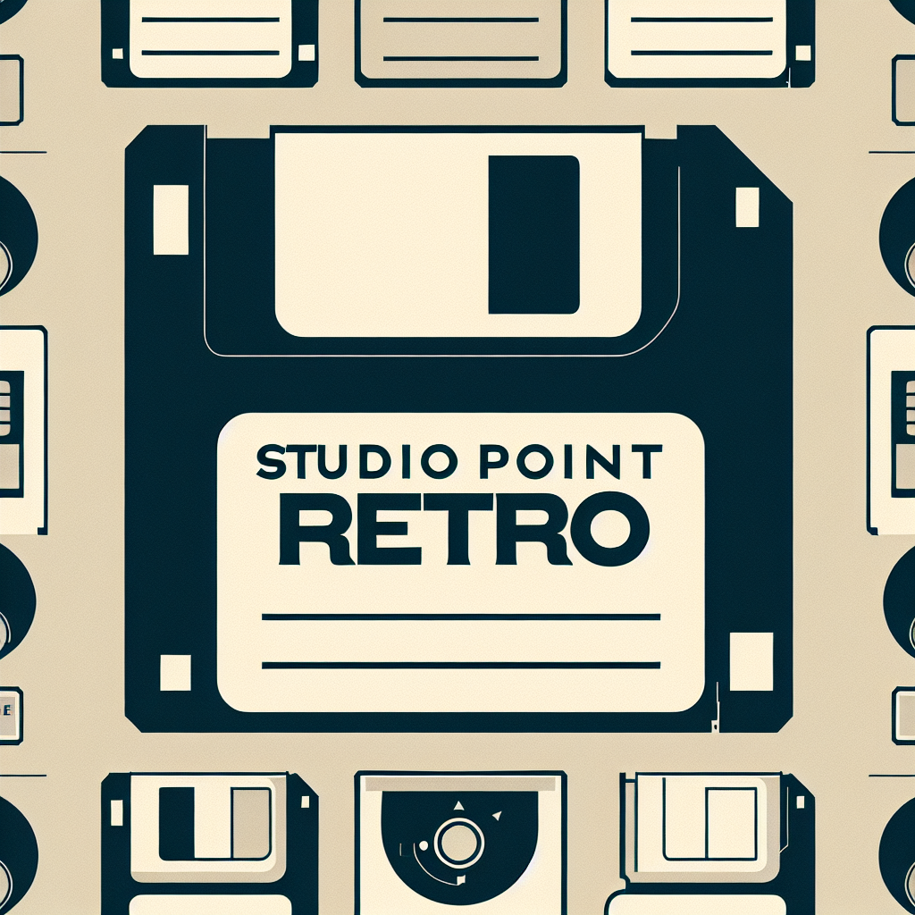 Embrace the Retro Aesthetic with Studio E Fabrics’ Data Point Retro Floppy Disks White Designs