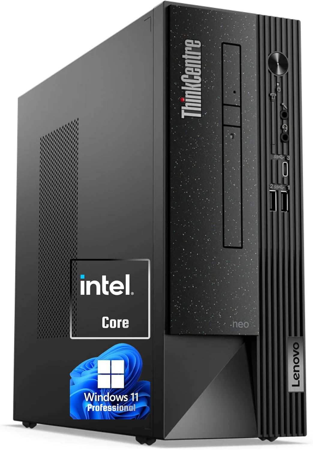 Lenovo ThinkCentre Neo 50S SFF Business Desktop | Intel Core i9-12900K | 64GB RAM | 2TB SSD | Windows 11 Pro | 7-in-1 Card Reader | RJ45 | Small Form Factor for Efficient Workspaces