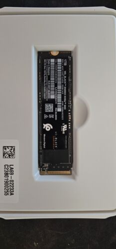 Western Digital WDS100T1X0E BLACK SN850 1TB SSD NVMe M.2 2280