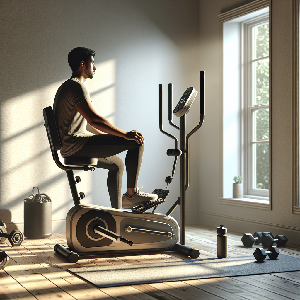 Get a Low-Impact Workout at Home with an Electric Seated Pedal Exerciser