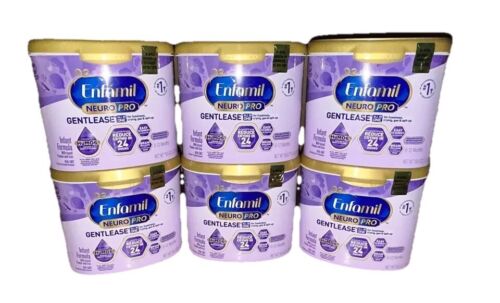 6 Pack Enfamil NeuroPro Gentlease Infant Formula 19.5oz