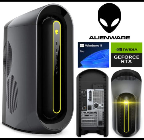 Alienware Aurora R10 Ryzen 9 5900X 64GB RAM 2TB SSD RTX 3080 Gaming PC WiFi