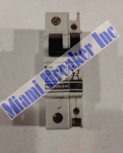 ABL Sursum B16 Circuit Breaker 16A 240V 1 Pole With Auxiliary Attached