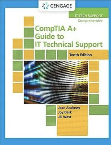 CompTIA A+ Guide to IT Technical Support, Hardcover Book by Andrews, Jean; Dark