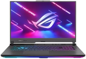 ASUS 2024 Gaming Laptop | ROG Strix G17 | AMD 16-Core Ryzen 9 7940HX | NVIDIA GeForce RTX 4050 | 16GB DDR5 | 2TB SSD | 17.3″ 1920 x 1080 144Hz | Win11 Pro – Wi-Fi 6E – BT5.3 – RGB Backlit KB – Gray