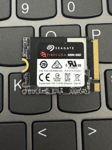 Seagate FireCuda 520N SSD 2TB SSD – M.2 2230-S2, PCIe Gen4 ×4 NVMe 1.4 0 write