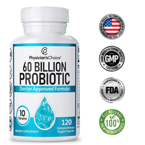 Physician’s Choice 60 Billion Probiotic – Digestive, Immune Support – Prebiotic