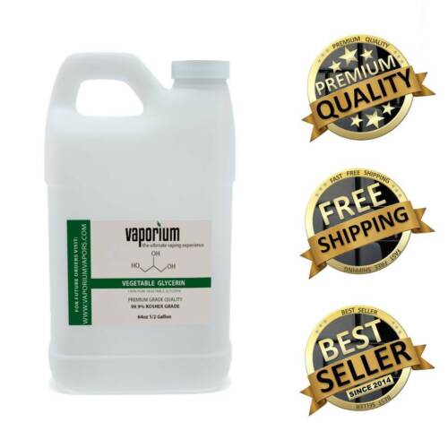 Vegetable Glycerin 99.9% Pure USP Kosher Non GMO VG Food Grade 64oz DISCOUNTED