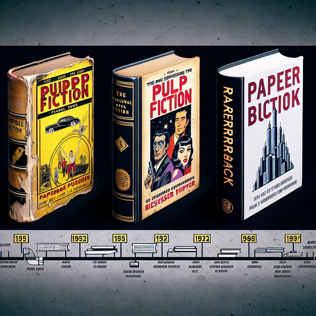 The Evolution of Paperback Publishing: From Pulp Fiction to Bestsellers