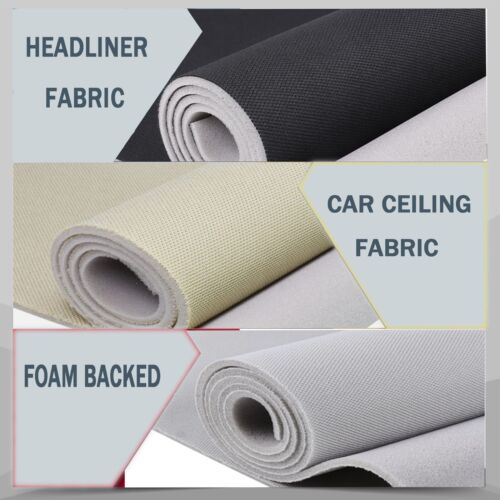 Headliner Fabric  with Foam Backing for Car Ceiling Fabric Repair